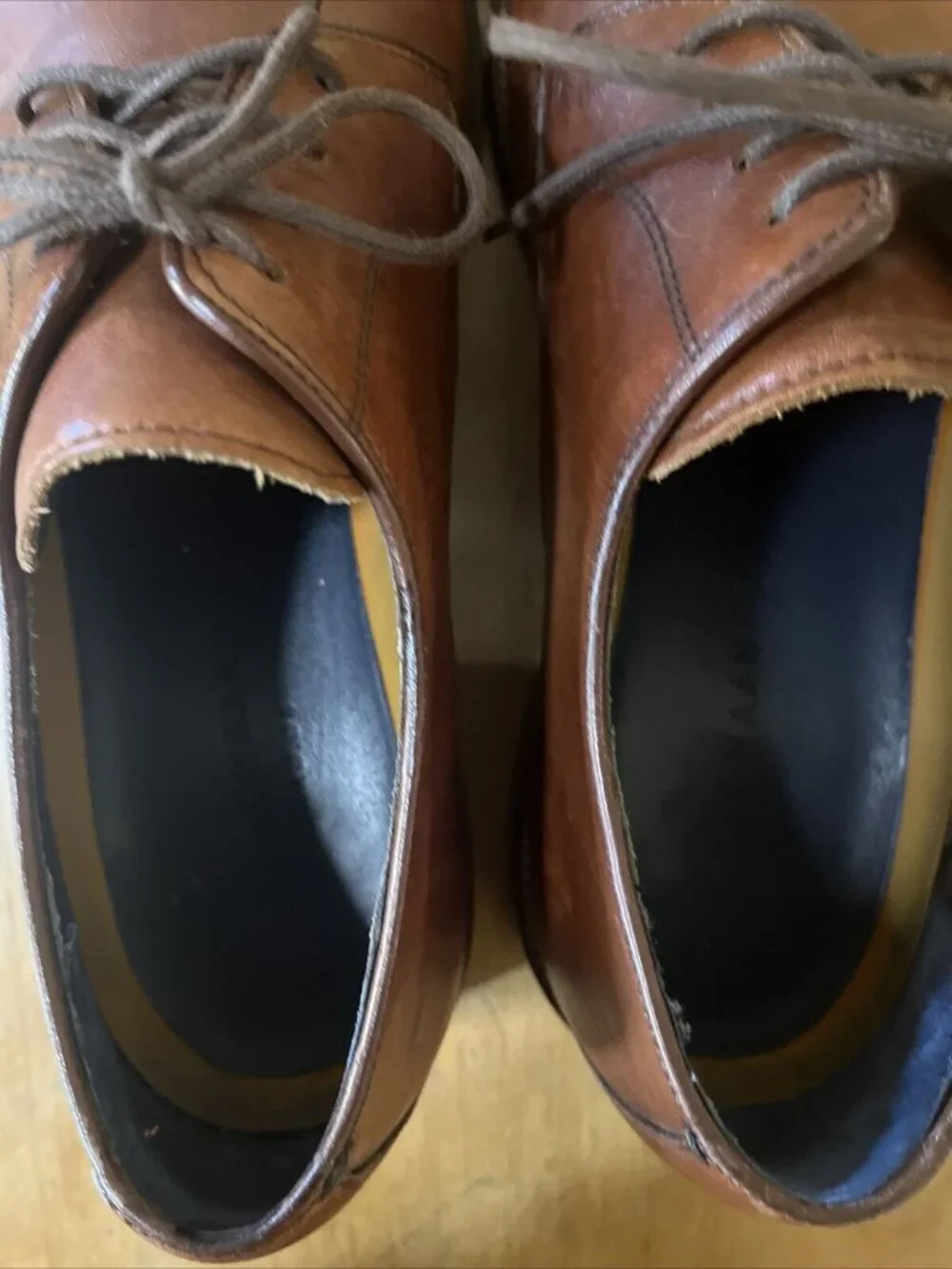 Cole Haan Grand.OS Lenox Hill Men's Size 10M British Tan Leather Oxford C11632
